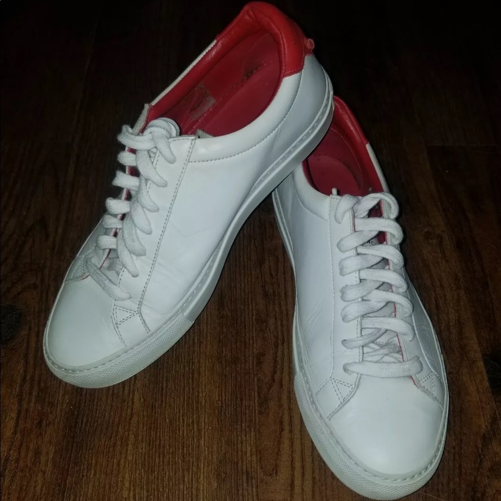 Yves Saint Laurent RED URBAN KNOT SNEAKERS